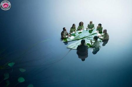 une idee pour recevoir mos amis : le diner zen