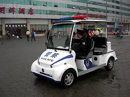 enfin une police equipee !!!